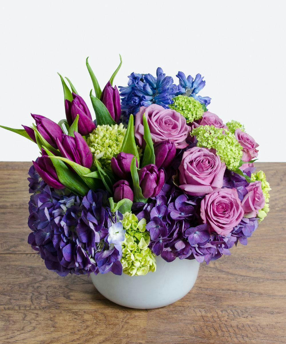 Morning Glory Arrangement East Rockaway Flower Delivery